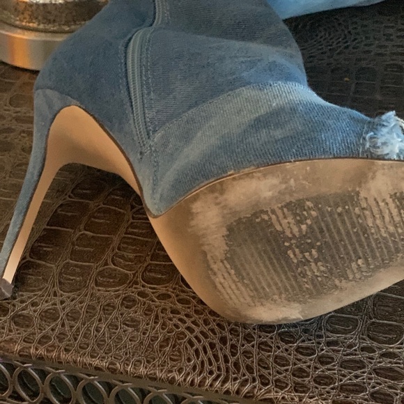 COPY - Knee high open toe boots - Picture 9 of 10